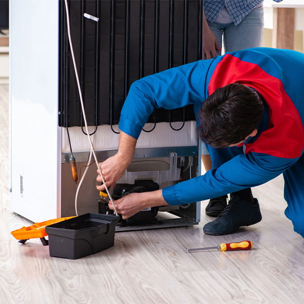 how much do you charge for refrigerator repair services in Poweshiek County IA